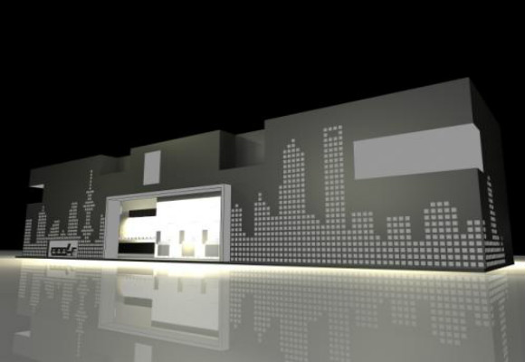 展覽會上展示更多的突出產(chǎn)品，簡而不遜的深圳展覽設(shè)計